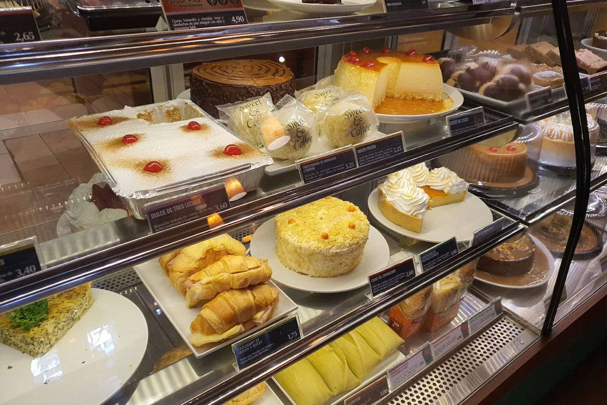 Sweet and coffe